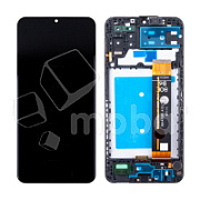 Дисплей для Samsung Galaxy A13 (A135F/A137F) модуль с рамкой Черный - OR Ref. (SP)