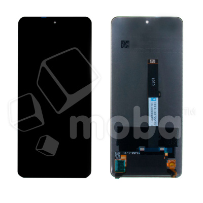 Дисплей для Xiaomi Poco X3 NFC/X3 Pro/Mi 10T Lite (M2007J20CG) в сборе с тачскрином Черный - Оптима (COF)