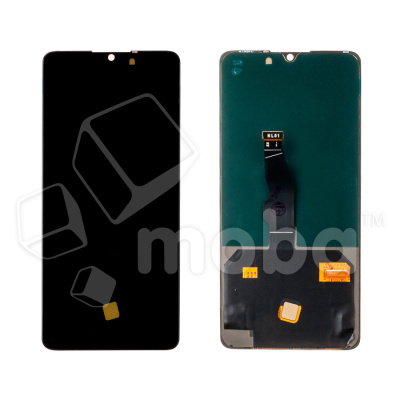 Дисплей для Huawei P30 (ELE-L29) в сборе с тачскрином Черный - (OLED)