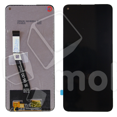 Дисплей для Xiaomi Redmi Note 9 (M2003J15SC/M2003J15SG) в сборе с тачскрином Черный - Оптима