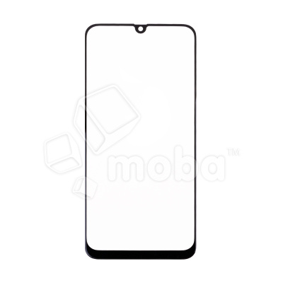 Стекло для переклейки Samsung Galaxy A50/A30/M30s/M21/M31 (A505F/A305F/M307F/M215F/M315F) в сборе с OCA пленкой Черный - (Feaglet)