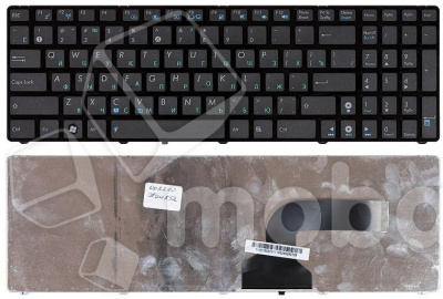 Клавиатура для ноутбука Asus K52 K53 G73 A52 G60 (с рамкой) Черный