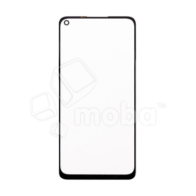Стекло для переклейки Xiaomi Redmi Note 9 (M2003J15SC/M2003J15SG) в сборе с OCA пленкой Черный - OR (Mitsubishi)