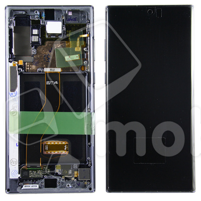 Дисплей для Samsung Galaxy Note 10+ (N975F) модуль с рамкой Черный - OR (SP)
