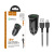 Автомобильное зарядное устройство USB Hoco Z39 (18W, QC3.0, 2USB, кабель Type-C) Черный