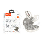Беспроводные наушники Bluetooth Hoco EA7 (TWS, накладные с ушным креплением, ANC+ENC шумоподавление) Белый
