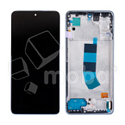 Дисплей для Xiaomi Redmi Note 13 4G (23129RAA4G/23124RA7EO/23129RA5FL) модуль с рамкой Синий - (OLED)