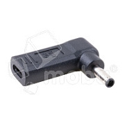 Переходник для зарядки ноутбука Type-C - 4.5*3.0 Черный