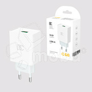 Сетевое зарядное устройство USB BC C56 (15W, QС3.0) Белый