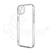 Чехол-накладка для iPhone 15 Plus (с защитой камеры, прозрачный)