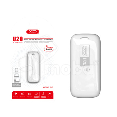 USB-флеш (USB 2.0) 64GB XO U20 Белый
