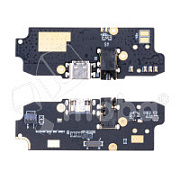 Шлейф для Oukitel WP27 плата на системный разъем/разъем гарнитуры/микрофон - Премиум