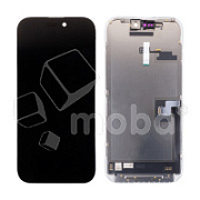 Дисплей для iPhone 16 Pro (A3293) в сборе с тачскрином Черный - (Soft OLED, Full HD, 120 Гц) (площадка под IC)