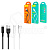 Кабель USB - MicroUSB Hoco X25 (2A) Черный