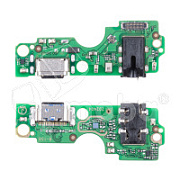 Шлейф для Tecno Spark Go 2024 (BG6) плата на системный разъем/разъем гарнитуры/микрофон