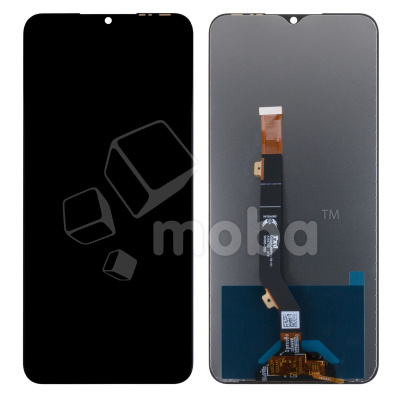 Дисплей для Tecno Spark 8P (KG7n) в сборе с тачскрином Черный - Оптима